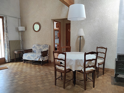 Haus Bancalet: Esszimmer im Westflügel